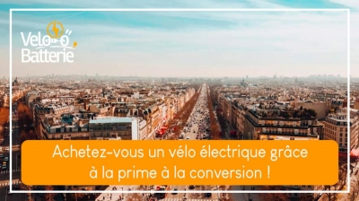 Achetez-vous un vélo électrique grâce à la prime à la conversion !